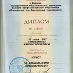 Диплом - Стрельников Максим Борисович