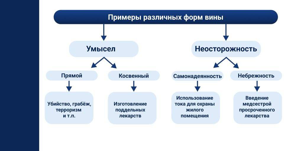 Примеры различных форм вины