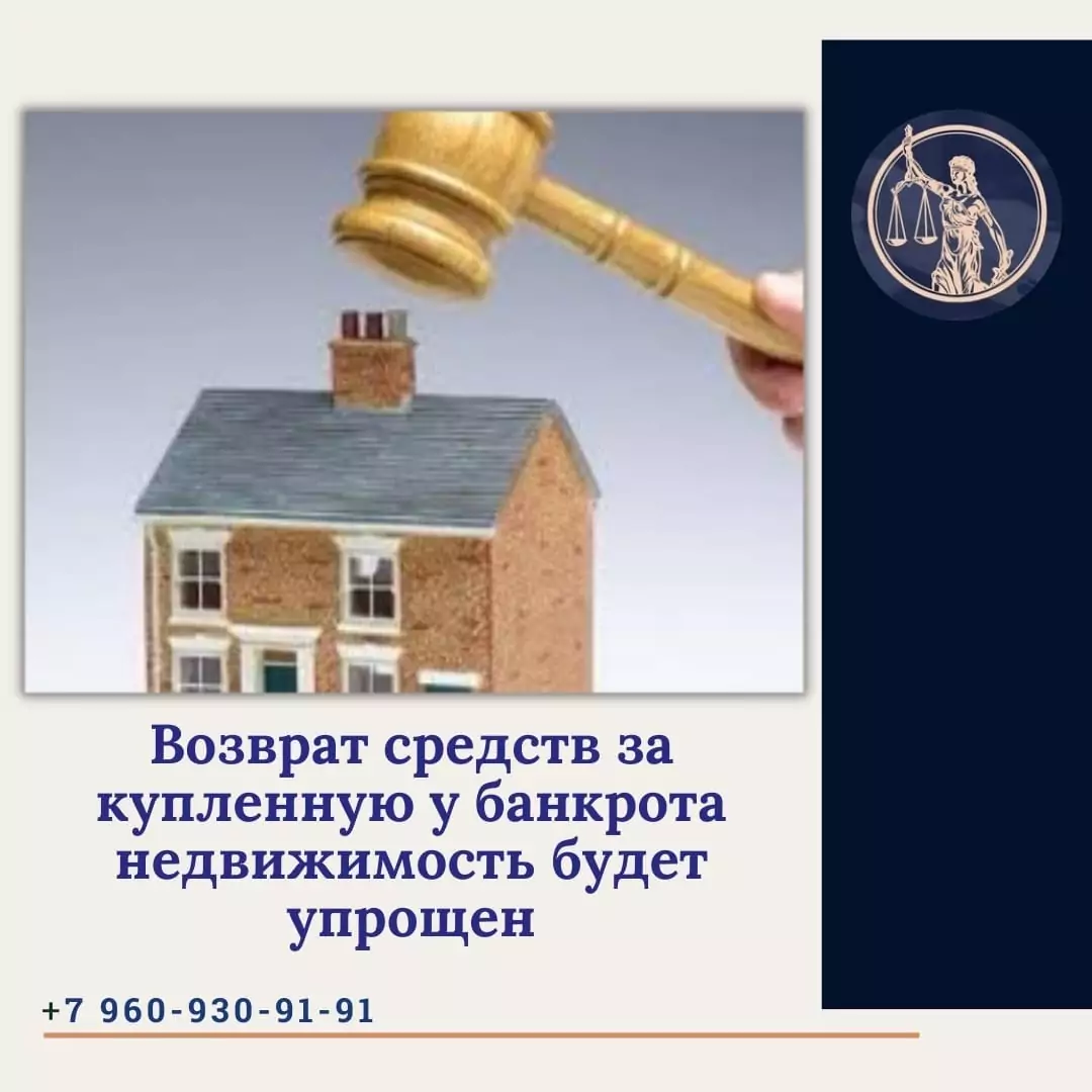 Юрист Прозоров Александр Владимирович объясняет: Как вернуть деньги за купленную у банкрота недвижимость: новые упрощения