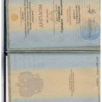 Диплом Гладышева Е.В. - Гладышева Екатерина Вячеславовна