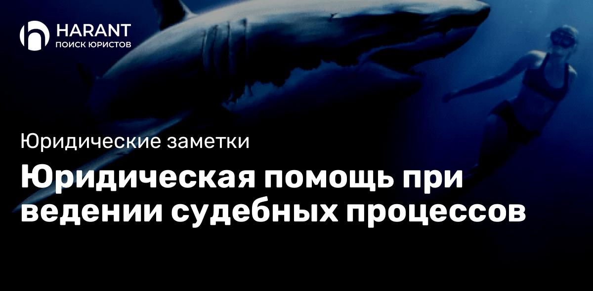 Юридическая помощь при ведении судебных процессов