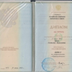 Диплом Браун С. Н. - Браун Светлана Николаевна