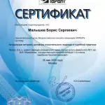 Сертификат (26.05.2020) - Малышев Борис Сергеевич