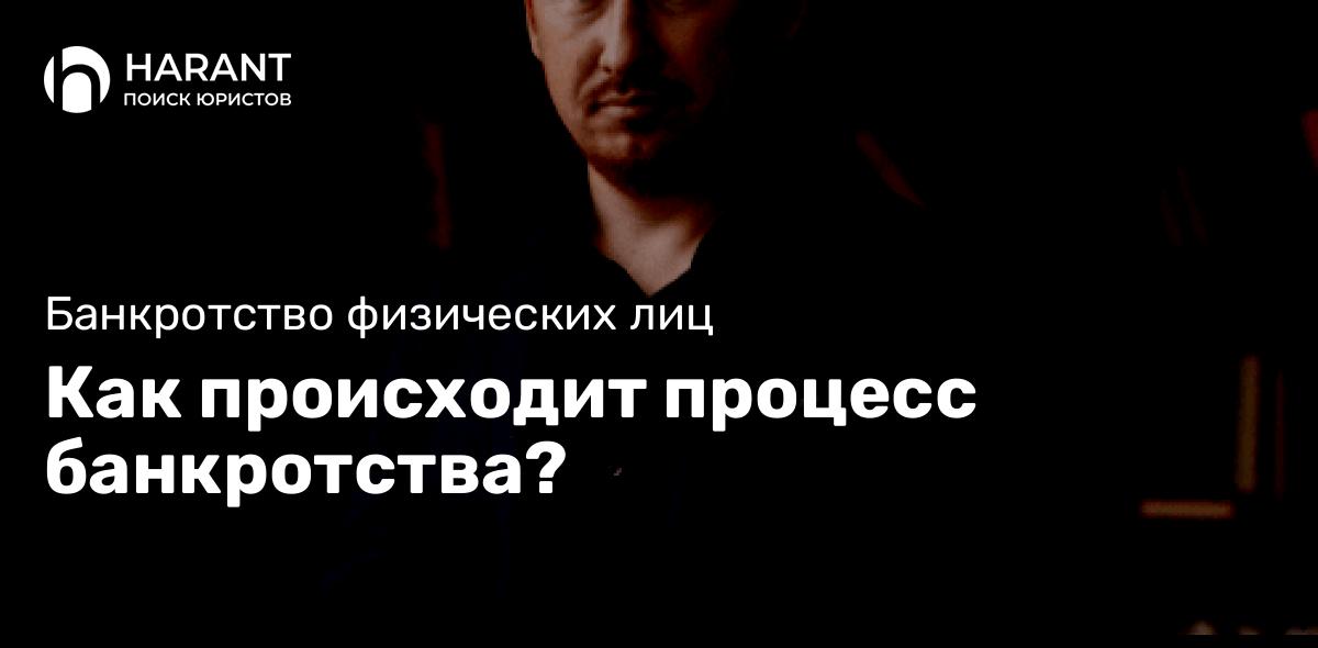 Как происходит процесс банкротства?