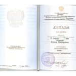 Диплом Лагунова В.В. - Лагунов Вадим Викторович