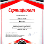 Курсы переговоров Бельков А.С. - Бельков Антон Сергеевич