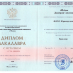 Диплом - Щедров Дмитрий Сергеевич