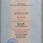 Диплом бакалавра - Юшманов Денис Викторович