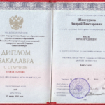 Диплом Шантруков А.В. - Шантруков Андрей Викторович