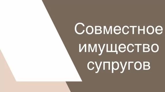 Юрист Блажевич Анна Федоровна объясняет: Имущество супругов