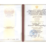 2005 Бакалавр экономики диплом - Передера Алексей Александрович