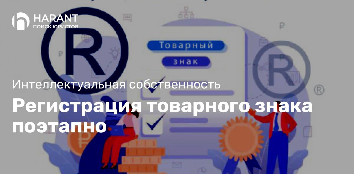 Регистрация товарного знака поэтапно