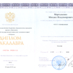 Диплом Мартыненко М.В. - Мартыненко Михаил Владимирович