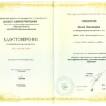 Удостоверение о повыш.квалиф.(защита ПД) - Гамиловская Ирина Николаевна