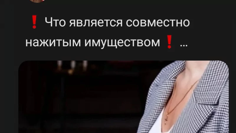 Юрист Курбангалеева Людмила Александровна объясняет: Что относится к совместно нажитому имуществу и подлежит разделу