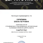 Сертификат 7 - Скрипкина Елена Петровна