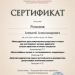 Сертификат 5 - Романов Алексей Александрович
