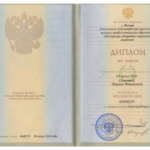 Диплом: Псковский филиал Московского открытого социального университета (института), 2010 — Семенова М.М.