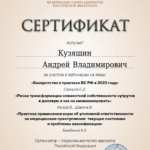 Вебинар 15.11.2023 г - Кузяшин Андрей Владимирович