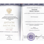Диплом: Российская правовая академия Министерства юстиции Российской Федерации, 2024 — Паниченко Д.С.