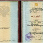 Диплом Крикуна Р.А. (цветной) - Крикун Роман Александрович