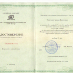 Повышение квалификации 2017 - Мингажев Радмир Булатович