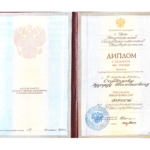 Диплом: Башкирский государственный университет, 2001 — Сардаров Э.Ш.