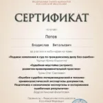 Сертификат 05.06.2024 - Попов Владислав Витальевич