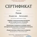 Сертификат 20.03.2024 - Попов Владислав Витальевич