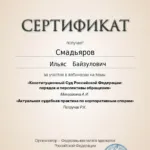 Сертификат от 16.10.2024 на 1 л. - Смадьяров Ильяс Байзулович