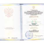 Диплом - Чекстер Мария Владимировна