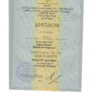 Диплом - Кабанова (Харитонова) Ирина Викторовна