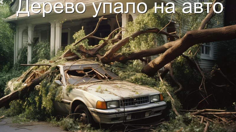 Адвокат Чекстер Артем Викторович объясняет: Дерево упало на авто!