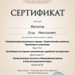 Сертификат 3 - Филатов Егор Николаевич