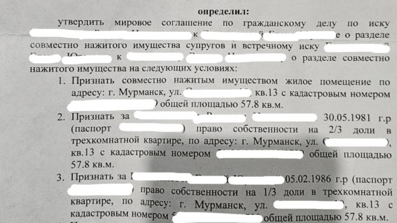 Адвокат Яковлева Мария Игоревна объясняет: Раздел имущества: Как добиться справедливости в семейных делах. Случай из практики.