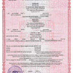 Свидетельство о браке - Цибрий Татьяна Алексеевна