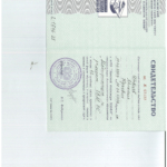 Свидетельство по ремонту IBM PC - Шевцов Михаил Юрьевич