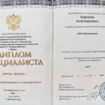 Диплом специалиста - Кувыкина Анна Сергеевна