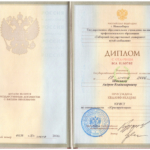 Диплом Шахмаева А.В. - Шахмаев Андрей Владимирович