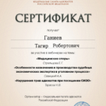 18 июля (6 час) - Ганиев Тагир Робертович