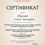 Сертификат 01.08.2023 - Образцов Сергей Викторович