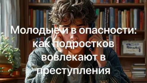 Молодые и в опасности: как подростков вовлекают в преступления