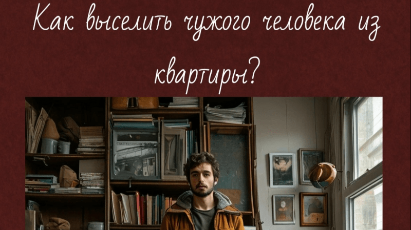 Юрист Коновалова Лариса Ивановна объясняет: Как выселить чужого человека из квартиры?