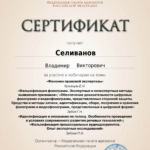 Сертификат 2-20.02.25 - Селиванов Владимир Викторович