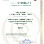 Сертификат 4 - Мякишев Александр Сергеевич