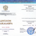 Диплом: Омский государственный университет им. Ф.М. Достоевского, 2019 — Зобнин И.Е.