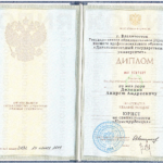 Диплом юридический - Доленко Андрей Андреевич