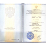 Диплом Булгакова В.Е. - Булгакова Виктория Евгеньевна