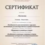 Сертификат 2 - Фатихова Эльмира Имдатовна