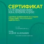 Сертификат 5 - Зуев Андрей Валерьевич